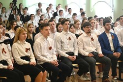Максим Егоров провёл урок памяти, посвящённый вкладу тамбовчан в дело Победы