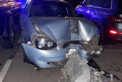 В Тамбове пьяный водитель «Приоры» повредил две иномарки