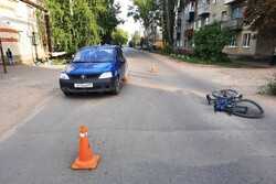 В Моршанске женщина на «Логане» сбила 12-летнего велосипедиста