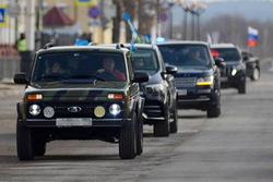 Автопробег в поддержку российской армии прошел в Тамбове