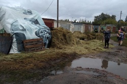 В Рассказове женщина подожгла соседское сено после ссоры из-за коровы