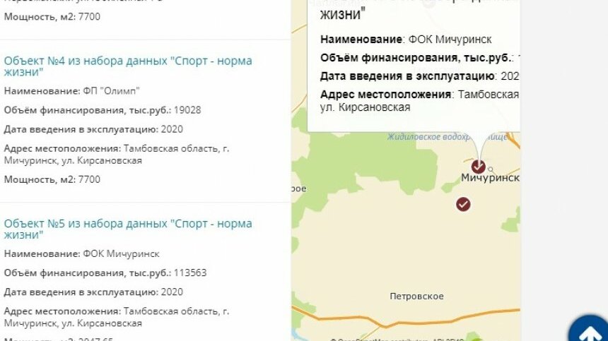 Регион проект тамбов