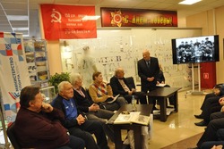 В музее спорта СТЦ «Тамбов» прошла встреча в честь победы «Салюта» 