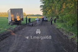 В Петровском округе погиб мотоциклист после столкновения с «Газелью»