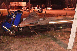 В Мичуринском районе не разъехались два грузовика: водитель погиб на месте