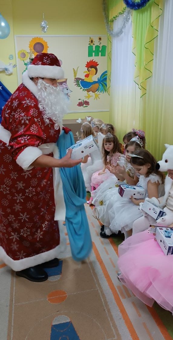 Воспитанники райгородского детского сада «Тополёк»
