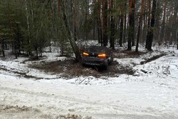 Под Тамбовом водитель «БМВ» сбил женщину и врезался в дерево