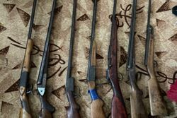 У жителя Умётского района изъяли 6 ружей и 400 патронов