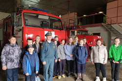 Для учеников Никифоровской школы пожарные провели экскурсию
