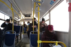 В общественном транспорте Тамбова продолжают проверять наличие масок у пассажиров