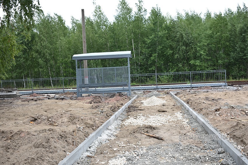 Подготовка платформы на станции «Тамбов-2»