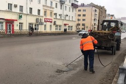 Дорожные работы в Тамбове продолжаются 