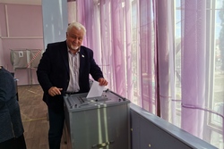 Евгений Матушкин проголосовал на выборах главы администрации Тамбовской области