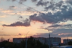 В Тамбове появились растекающиеся облака