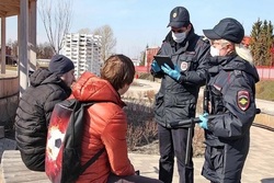 В Тамбовской области 1043 человека  оштрафованы за нарушение режима самоизоляции