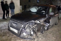 В Мичуринске столкнулись парень  на «ВАЗе» и девушка на «Ауди»: пострадали оба