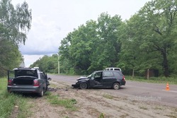 В Инжавинском округе при столкновении легковушек пострадала женщина