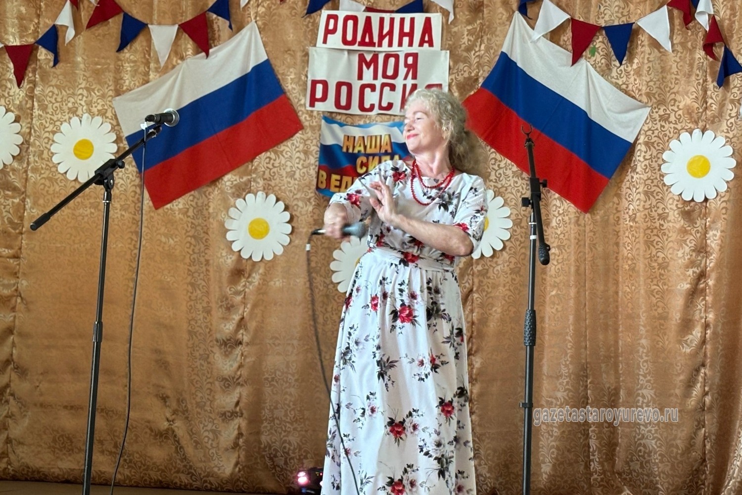 Концерт «Пою тебе, земля моя родная!» для жителей села Большая дорога