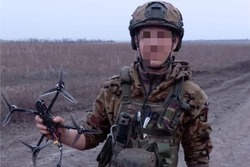 Разведчик с передовой поблагодарил земляков за новый беспилотник