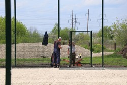 «Умная» спортплощадка в Уварово готовится к открытию