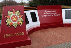 Благодаря инициативному бюджетированию в Мичуринском округе реконструировали мемориал героям ВОВ