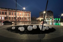 Реконструкция центральной площади в Рассказово близится к завершению