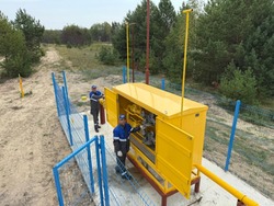 В тамбовский посёлок Тихий Угол пришёл газ
