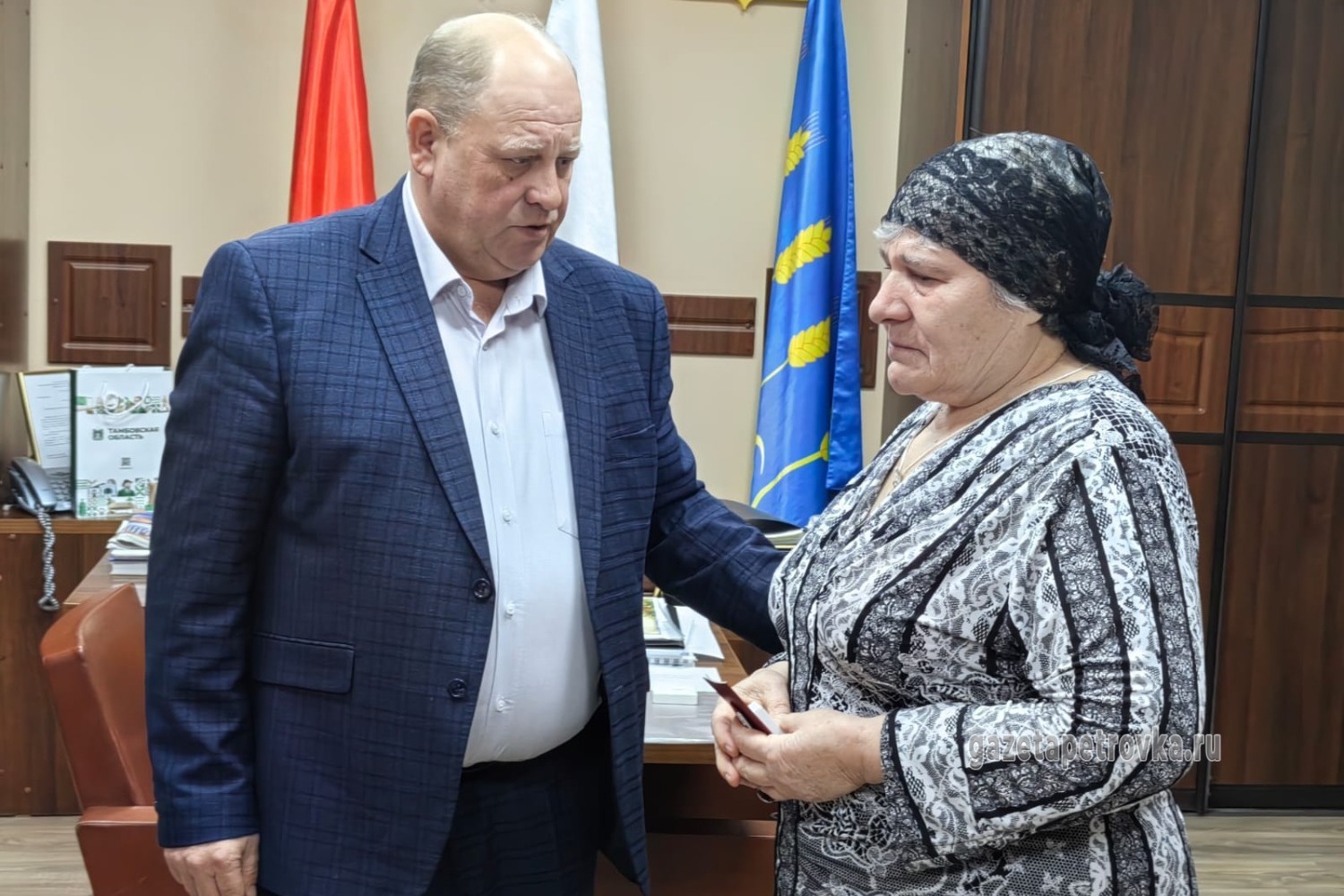 Слова благодарности за подвиг сына - Татьяне Железновой