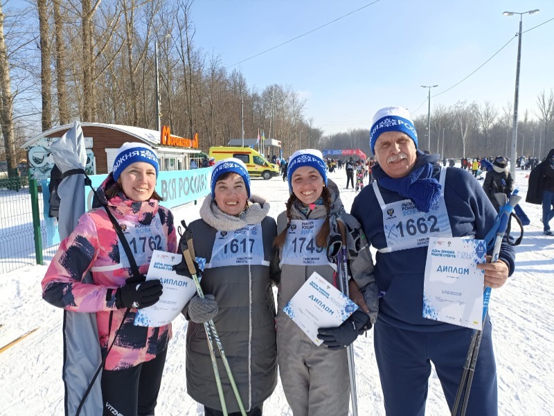 Лыжные соревнования в Атяшеве