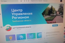 ЦУР Тамбовской области: жители больше всего жалуются на состояние дорог 