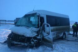 В аварии с двумя автобусами под Воронежем пострадала тамбовчанка