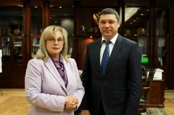 Евгений Первышов и Элла Памфилова обсудили предстоящие выборы на Тамбовщине