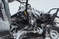В Ржаксинском округе два человека погибли в аварии