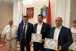 Тамбовский губернатор поздравил чемпионов по греко-римской борьбе