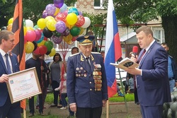 В Тамбове отметили 102-й день рождения легендарного ветерана Александра Боднара