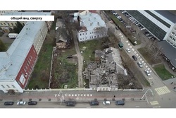 В Тамбове на пересечении улиц Советской и Лермонтовской хотят обустроить новый сквер