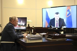 Владимир Путин положительно оценил развитие региона и поддержал выдвижение Александра Никитина на новый губернаторский срок