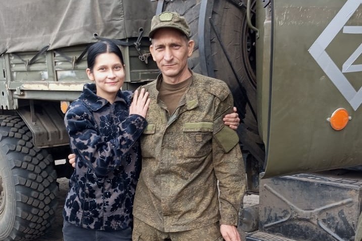С дочерью Юлией