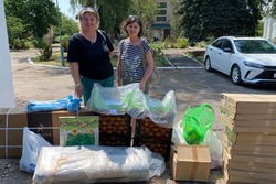 Тамбовщина отправила в Новоайдар большую партию электроники