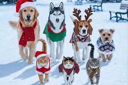 В Тамбове пройдет дефиле домашних животных в новогодних образах