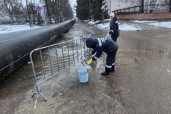Росприроднадзор обследовал место прорыва канализации в Цну