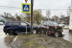 При столкновении двух легковушек в Тамбове пострадал четырёхлетний ребёнок