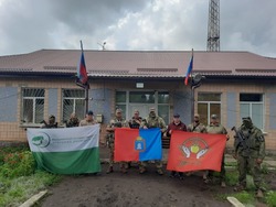 Делегация Мичуринского ГАУ посетила воинскую часть на Донбассе