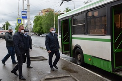 В общественном транспорте Тамбова начали рейды по выявлению пассажиров без масок