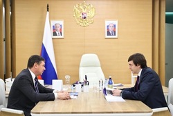 Евгений Первышов обсудил с Сергеем Кравцовым стратегию развития образования в Тамбовской области 