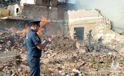 В тамбовской Лётке загорелось заброшенное здание