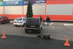 В Мичуринске пострадал в ДТП мужчина на электросамокате