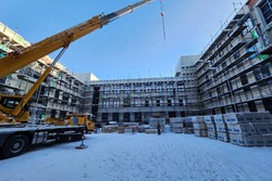 У строящейся школы в Бокино появилась страница в ВК