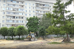 В Тамбове идёт реконструкция деревянного городка на Набережной