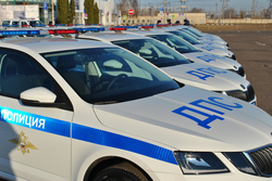 Тамбовские автоинспекторы получили новые патрульные машины
